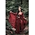 ieftine Rochie-Medieval Renascentist Rochii Rochii de bal vrăjitoare Viching Cavaler celtic Pentru femei Celtic Regal Noaptea Walpurgis Halloween Carnaval Mascaradă Performanță LARP Ren Faire Adulți Rochie