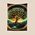 economico Arazzo dell&#039;Albero della Vita-Arazzo albero della vita arte murale grande arazzo decorazione murale fotografia sfondo coperta tenda decorazione per casa camera da letto soggiorno serpenti mele