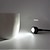 preiswerte Lampen &amp; Lampenschirme-1 Stück USB-Nachtlicht, Computerlicht, Schreibtischlampe, Leselicht, warmweißes Licht, schwarz silber
