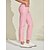 economico Abbigliamento da golf femminile-Per donna Pantaloni da golf Rosa baby Blu denim Nero Pantaloni Abbigliamento da golf da donna Abbigliamento Abiti Abbigliamento