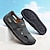 economico sandali da esterno-sandali casual bianchi da uomo slip-on – scarpe estive traspiranti da esterno per spiaggia, vacanze e uso quotidiano