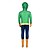 voordelige Videogamekostuum-Brawlsterren Groepskostuum Jumpsuit Bodysuits Carnavalskostuum Aankleden Videogamekostuumsfor Kinderen Volwassenen Uniseks Prestatie Feest Strip Con