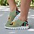 preiswerte Sneaker für Herren-Atmungsaktive Slip-On-Wanderschuhe mit Tribal-Print für Herren – leichte Flyknit-Mesh-Schuhe für lässige Outdoor-Aktivitäten