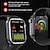voordelige Smartwatches-tk66 Slimme horloge 2.06 inch(es) Smart horloge Bluetooth ECG + PPG Temperatuurbewaking Stappenteller Compatibel met: Android iOS Dames Heren Stappenteller IP 67 49 mm horlogekast