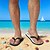 abordables Pantuflas y chanclas de hombre-Sandalias tipo chancla para hombre con diseño de ganso y patrón de cuerda: estilo playero relajado para hombres durante salidas a la playa y actividades de verano.