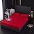 abordables Parures de draps-Protector de matelas imperméable Housse de matelas ajustée Protéger le lit Reine Pleine Roi Housse de lit protectrice douce Draps ajustés respirants confortables Protection à 5 côtés contre les