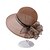 economico Protezione Solare-Elegante cappello a secchiello a tesa larga - cappello a secchiello in maglia con cuciture e parasole regolabile per donna