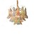 billige Sputnikdesign-6-Light 60 cm Unikt Design Lysestager Glas Glas Galvaniseret Moderne 110-120V 220-240V