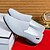 cheap Men&#039;s Slip-ons &amp; Loafers-Men&#039;s Bright Orange Breathable Mesh Loafers – Casual Prom Party Slip-On Shoes for Summer Events