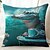 baratos estilo animal-Capa de Almofada Decorativa engraçada com Crocodilo 1PC Almofada Quadrada Macia para Sofá Capa de Almofada para Quarto Sala de Estar Cadeira