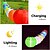 abordables Éclairages pour allées-3 Pièces 0.06 W Lumières de Chemin &amp; Lanternes Alimenté par énergie solaire Étanche Décoratif Blanc Chaud 2 V Éclairage Extérieur Cour Jardin 1 Perles LED