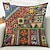 ieftine stil geometric-Pernă decorativă cu model de quilting mexican husă 1PC pătrată moale pentru canapea pernă pentru dormitor sufragerie fotoliu