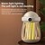 cheap Bug Zapper-Mosquito Killer Lamp, Indoor And Outdoor Mosquito Killer Lamp, Dual Color Light Source, Jellyfish Appearance Ambient Light