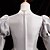 economico Vestiti-Vintage Rococò Rinascimento Maxi Vestito Normale A sbuffo Principessa Sposa Pieghettato Con Volant Principessa Girocollo Costume Per donna Halloween Carnevale Mascherata Feste Halloween Performance