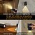 ieftine Lampă proiector apus-aplice moderne simple de perete cu led cu senzor de mișcare lumină de noapte 3 culori reglabil usb reflector mural reîncărcabil camera de zi culoar cadou de inaugurare a casei 1/2 buc