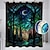 Douchegordijn met haken 180cm*180cm(70"*70") polyester wasbaar waterdicht patroon badkamer bad decor landschap bos voordelige Douchegordijnen-Douchegordijn met haken 180cm*180cm(70"*70") polyester wasbaar waterdicht patroon badkamer bad decor landschap bos