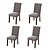 cheap Dining Chair Cover-1/4/6Pcs Dining Chair Cover Slipcovers Simple Geometric Lines Jacquard Slipcovers