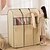 abordables Sac à Vêtements &amp; Housse-Housse de protection pour vêtements, housse anti-poussière non tissée entièrement fermée avec fenêtre transparente, organisateur de placard à fermeture éclair pour porte-vêtements suspendus de chambre
