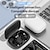 abordables Casques téléphoniques et professionnels-Casque audio sans fil Bluetooth 5.3 à conduction osseuse, avec affichage numérique, boîtier de charge, étanche, son stéréo immersif, casque de sport avec micro pour la course à pied, la marche et l&#039;entraînement