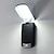 cheap Outdoor Wall Lights-Solar Sconce Lights Outdoor Motion Outdoor Wall Light Waterproof Solar Powered Lighting 3 Modes for Garden Street Deck Yard Garage Patio 5pcs 3pcs 1PC