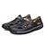 economico sandali da esterno-sandali casual bianchi da uomo slip-on – scarpe estive traspiranti da esterno per spiaggia, vacanze e uso quotidiano