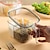 abordables Rangements pour la cuisine-Ensemble de 2 pots à condiments à compartiments, boîte à assaisonnement transparente avec couvercles et cuillères, solution de rangement pratique et soignée pour votre cuisine