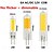 abordables Ampoules LED double broche-Lot de 10 ou 6 ampoules LED G4 COB à intensité variable, sans scintillement, 2 W, 3 W, 5 W, AC/DC 12 V