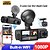 abordables DVR pour voiture-Caméra de tableau de bord de voiture Wi-Fi Full HD 1080p, enregistrement à 3 canaux, vision nocturne avant gauche droite arrière, enregistrement en boucle, moniteur de stationnement 24h/24