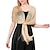 billige Sjal-Kvinne Wrap Elegant Solbeskyttelse Uten Ermer Polyester Bryllup Wraps Med Ren Farge Bryllup Sommer