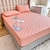 baratos Lençóis e fronhas-Capa Protetora para Cama Queen King Impermeável Protetor de Colchão Almofada de Colchão Quilted Protetor de Cama Com Faixa Elástica Adequada para Todas as Estaçōes Design Em relevo Cobertura 360°
