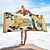 baratos conjuntos de toalhas de praia-toalha de praia estampada, cobertor de praia leve, de secagem rápida e sem areia, ideal para viagens, piscina e uso externo