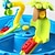 abordables Jouets de Plage et de Plein Air-Table à eau pour tout-petits de 3 à 5 ans et de 1 à 3 ans - Table à eau d&#039;extérieur pour enfants - Table sensorielle de sable, jouets de plage d&#039;été, table d&#039;activités de bac à sable, jouets d&#039;eau