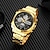 billiga Digitala klockor-SKMEI Mäns Full Steel LED Elektronisk Klocka Lyxig Dubbel Tid Chronograph Digital Klocka Sport Vattentät Armbandsur