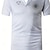 economico Polo geometrica da uomo-Per uomo Geometrico Polo Manica Corta Magliette polo Camicie con Colletto Business Casual Scuola Athleisure Abbigliamento quotidiano Stampa 3D Estate Nero Bianco Rosso