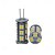 abordables Ampoules LED double broche-Ampoules LED G4 à deux broches, 3 W AC/DC 12 V, 18 SMD 5050, blanc chaud, pour lustre en cristal, 4 pièces