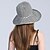 billige Hatter-solhatt for kvinner bred brem sommer upf50 uv-beskyttelsesstripe lett fottur utendørs caps