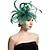 billige Coiffer-kvinner fascinator blomst fjær hatt teselskap for derby cocktail bryllup kentucky fascinators hatt en himmelblå