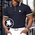 cheap Men's Classic Polo-Men's Cotton Polo Shirt Golf Polos Shirts Work Business Ribbed Polo Collar Classic Short Sleeve Basic Modern Solid Color Buttons Logo Spring &amp; Summer All Seasons Regular Fit Dark Red Yellow Navy Blue