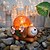 voordelige Landschapsverlichting-1 stuk waterdichte zonne-energie schildpad hond landschapslamp binnenplaats tuin gazon pad decoratieve lamp standbeeld lamp hanglamp