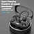 baratos Auscultadores TWS True Wireless-Fones de ouvido sem fio com caixa de carregamento display de carregamento adequados para smartphones fones estéreo com microfone longa duração da bateria