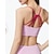 voordelige Sportbeha&#039;s en Tops-Dames BH-top Spaghettibandjes Goede top Rug met bandjes Comfortabel Ademend Netstof Kleurenblok Sport Sportkleding Zwart Wit Yoga Fitness Informeel