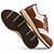 preiswerte Herren Golfschuhe-Rote und marineblaue Golfschuhe für Herren – leistungsstarke Schnürsneaker mit Lederdetails für Golf, Sport und Freizeit