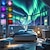 cheap Projector Lamp&amp;Laser Projector-Small Magic Ball Northern Lights, USB Remote Control Light, Multi-Color Rotating Effect for Bedroom, Living Room, Party
