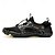 abordables Zapatillas Informales-Hombre Zapatillas de deporte Antideslizantes Barranquismo Casual Diario Cuero PU Malla Transpirable Cómodo Antideslizante Cordones Negro Marrón Verde Trébol Verano Primavera