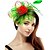 economico Fascinator-Cappello da donna con fascinator, stile anni &#039;20 e &#039;50, per feste di nozze, cocktail, fiori, rete, piume, fermaglio per capelli per carnevale