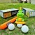 cheap Beach &amp; Outdoor Toys-Dinosaur Baseball Set Parent-child Indoor And Outdoor Activity Toy Server Christmas Gift (including 3 Balls)