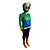 voordelige Videogamekostuum-Brawlsterren Groepskostuum Jumpsuit Bodysuits Carnavalskostuum Aankleden Videogamekostuumsfor Kinderen Volwassenen Uniseks Prestatie Feest Strip Con