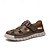 abordables Sandalias casuales-Sandalias deportivas blancas de punta cerrada para hombre, con tiras ajustables y suela resistente para actividades al aire libre y deportes acuáticos.