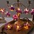 cheap LED String Lights-LED Flower Lights LED Fairy Light String 2m 10LEDs Battery Powered for  Thanksgiving  Summer Garden Balcony Party Decoration