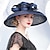 abordables Sombreros de Fiesta-Sombreros de lino, sombrero bombín o cloche, sombrero para el sol, sombrero sinamay, boda, fiesta de té, elegante boda con lazo, tocado lateral de encaje.
